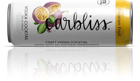 Carbliss ingredients - If life gives you lemons, make lemonade. Then enjoy a ready-to-drink cocktail made with lemonade and vodka without any of the carbs and sugar.